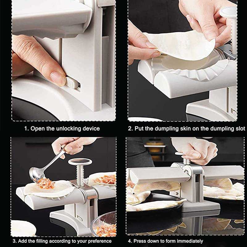 Dumpling Mold Double Head Automatic